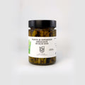 Punte di asparagi grigliate in olio EVO